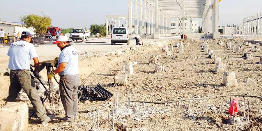 Saha Beton kırımı